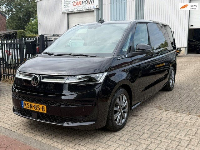 Volkswagen MULTIVAN 1.4 eHybrid 6 Zits Pano ACC Trekhaak Top, Auto's, Volkswagen, Dealer onderhouden, Gebruikt, Zwart, Plug-in hybride