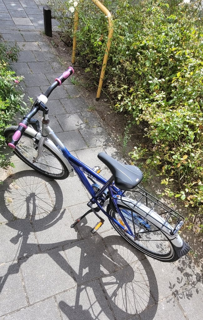 kinder fiets 22 inch, Fietsen en Brommers, Ophalen, Zo goed als nieuw, 20 inch of meer, Nitro