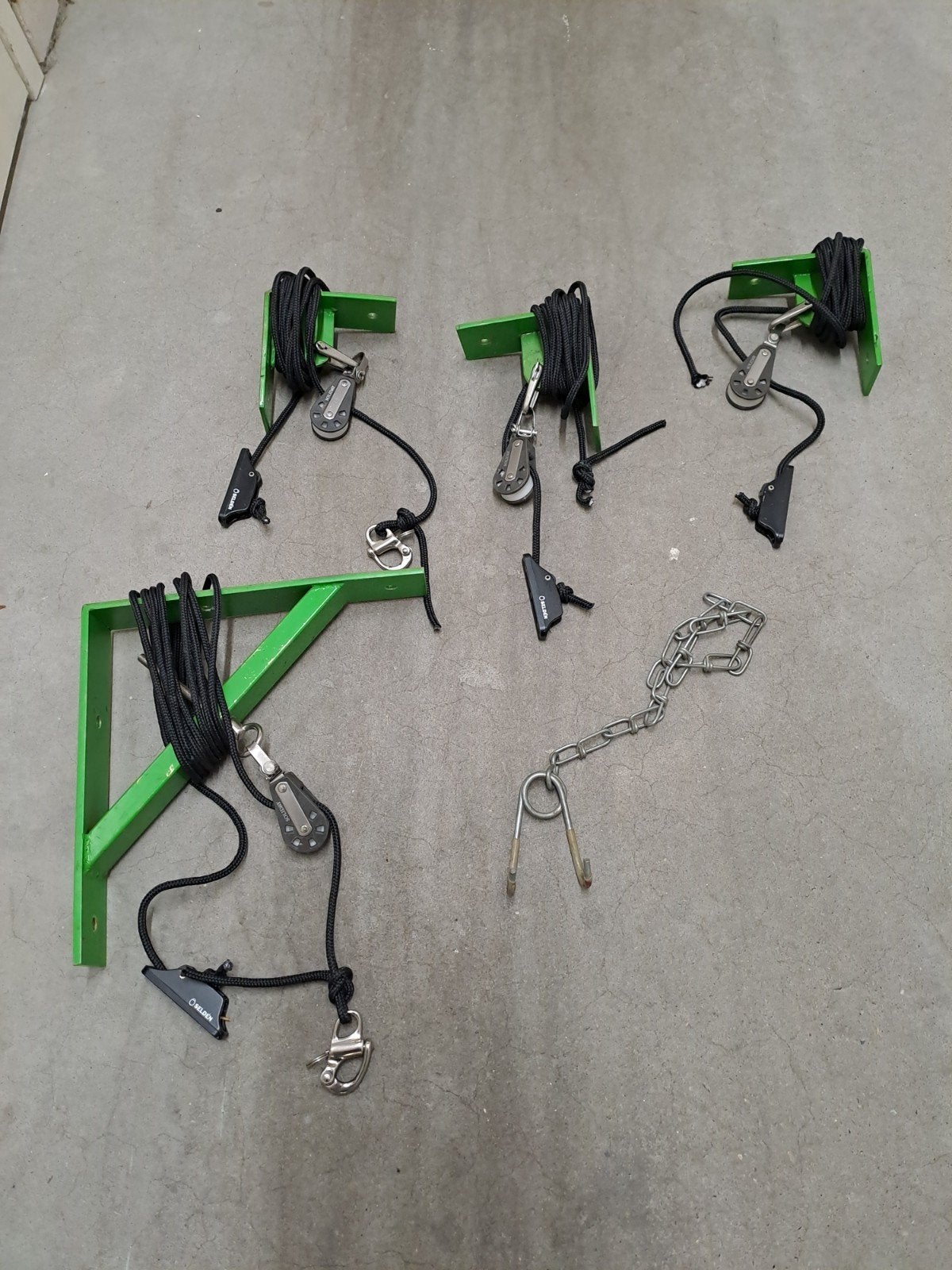 2x Fietslift set -  ophangsystemen voor fietsen, Ophalen of Verzenden, Gebruikt