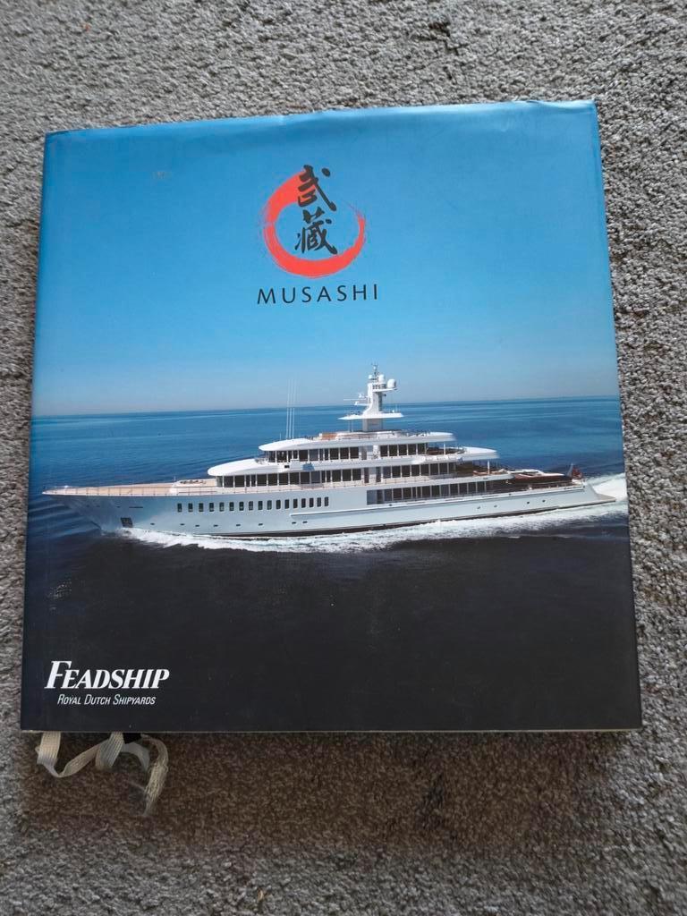 Feadship Musashi Boek - Luxe Jacht Documentatie, Ophalen of Verzenden, Zo goed als nieuw, Onbekend
