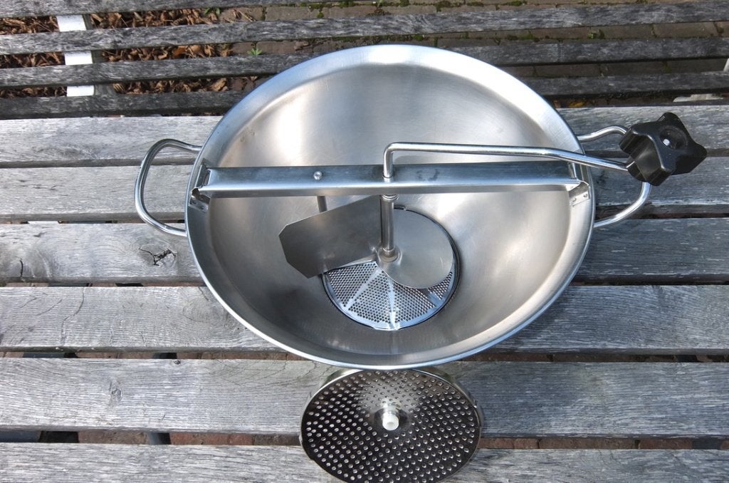 Professionele groentezeef / passe-vite / roerzeef Ø 40 cm, Overige typen, Ophalen of Verzenden, Zo goed als nieuw, Overige materialen