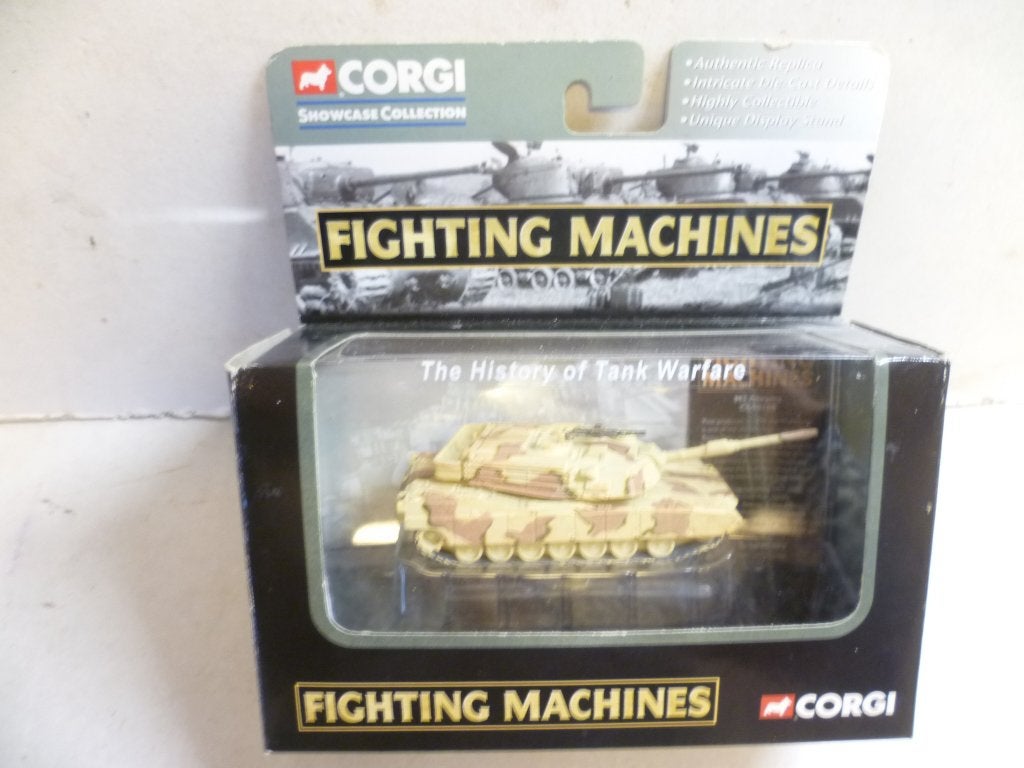 Corgi Fighting Machines Tank M1 Abrams militair modelauto., Ophalen of Verzenden, Landmacht, Amerika, Miniatuur of Beeldje