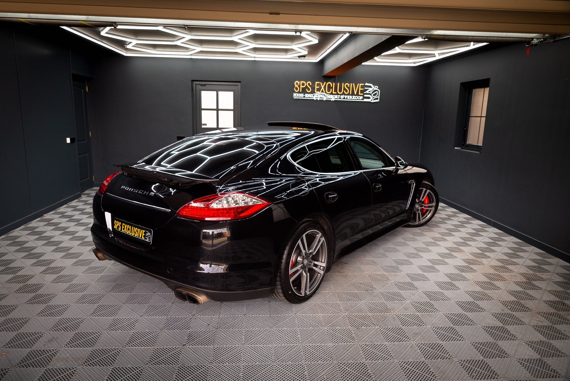 Porsche Panamera 4.8 Turbo / Pano / Stoelverw&koeling v+a /, Auto's, Porsche, Automaat, Gebruikt, 8 cilinders, 4 stoelen