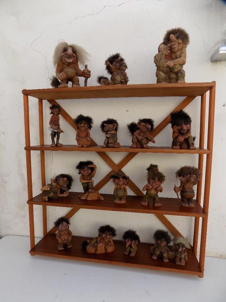 poppen Vintage trollenpop NYFORM Norway trollen trol, Ophalen of Verzenden, Gebruikt