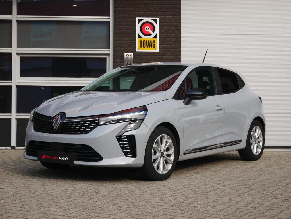 Renault Clio 1.6 E-Tech Full Hybrid 145 Navi+BT| 1e Eigenaar, Stof, Gebruikt, Zwart, Met garantie (alle)