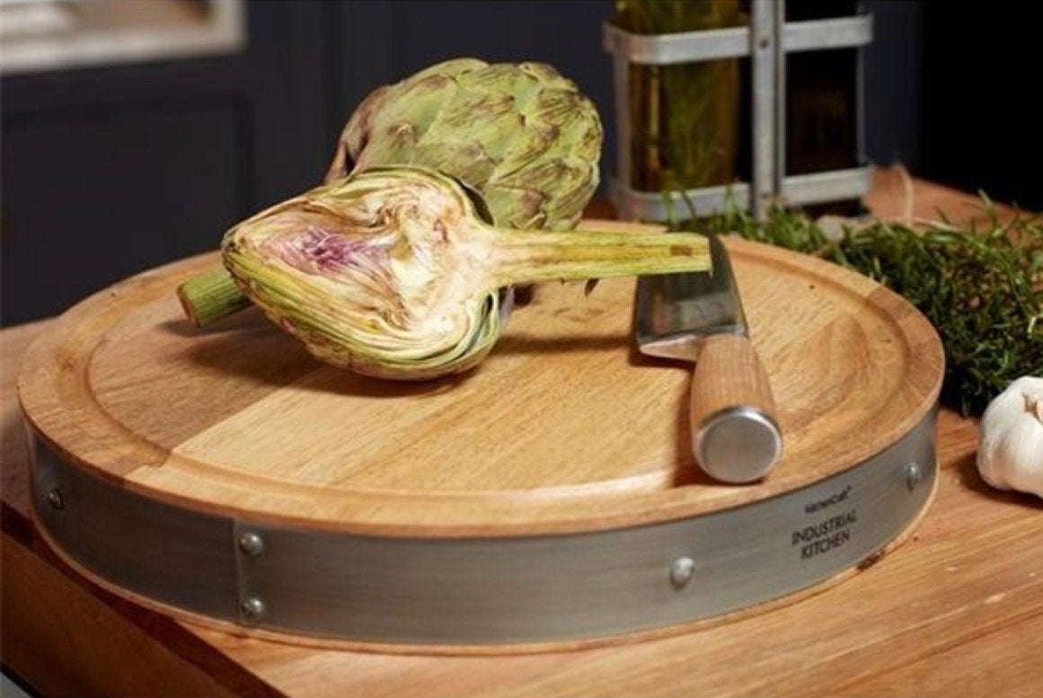 KitchenCraft Industrial Kitchen Snijblok / Hakblok, Nieuw!, Hout, Snij-/serveerplank, Nieuw, Ophalen of Verzenden
