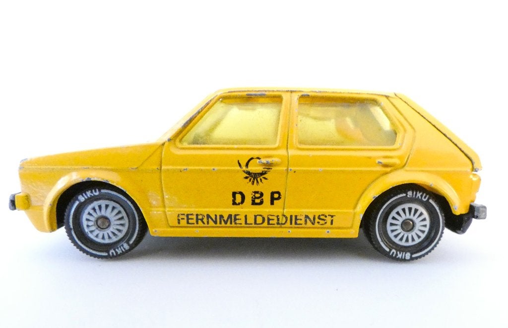 SIKU VW Volkswagen Golf LS 1033 DBP Fernmeldedienst, Ophalen of Verzenden, Gebruikt, Auto