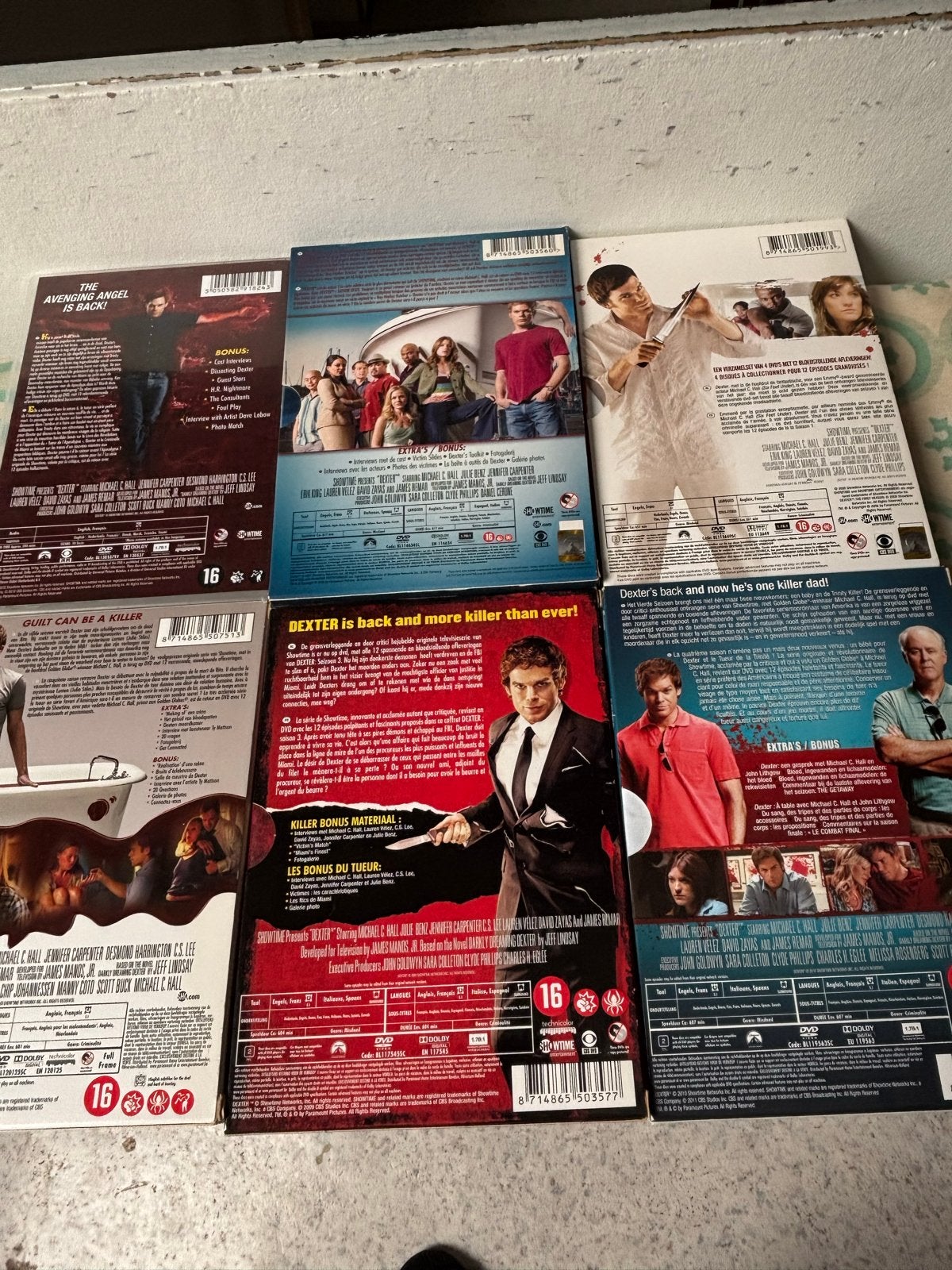 Dexter Complete Serie Seizoen 1-6, Engels, Vanaf 16 jaar, Seizoen 1, Misdaad