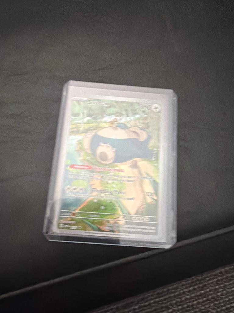 Snorlax Pokémon Kaart - Zo goed als nieuw, Ophalen of Verzenden, Zo goed als nieuw, Losse kaart