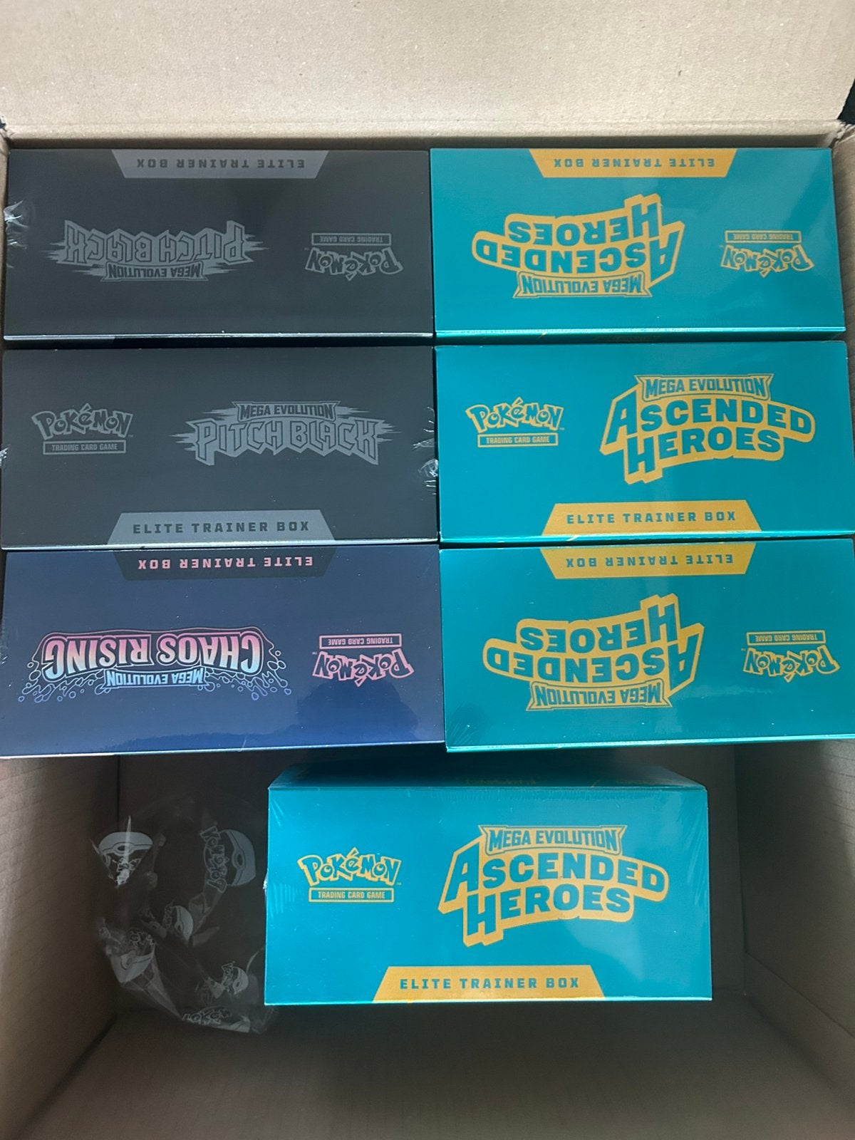 Ascended heroes ETB 8x beschikbaar | Pokémon, Dieren en Toebehoren, Ophalen of Verzenden, Zo goed als nieuw