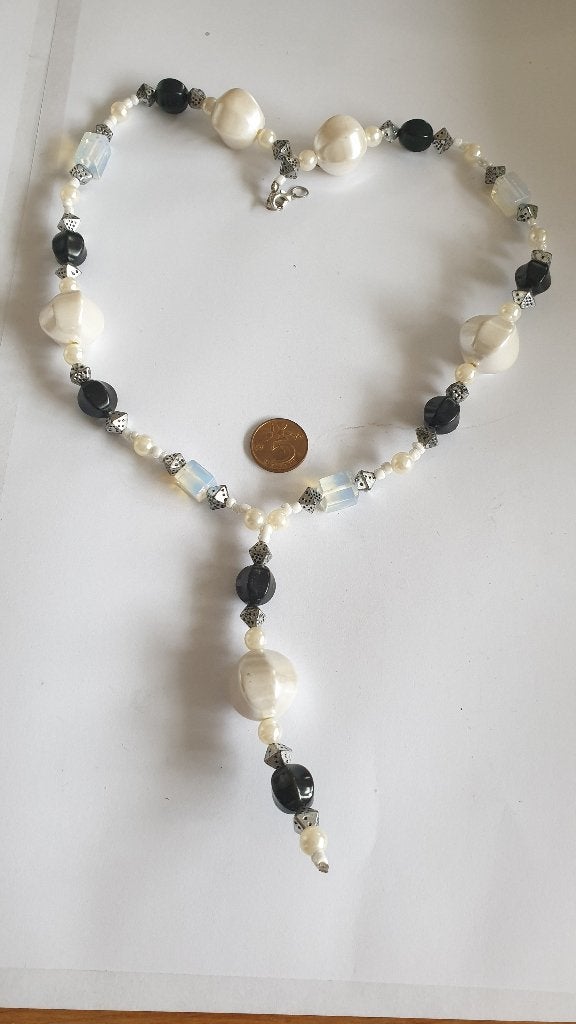 1042 black and white harmony, Verzenden, Nieuw, Zwart, Zilver