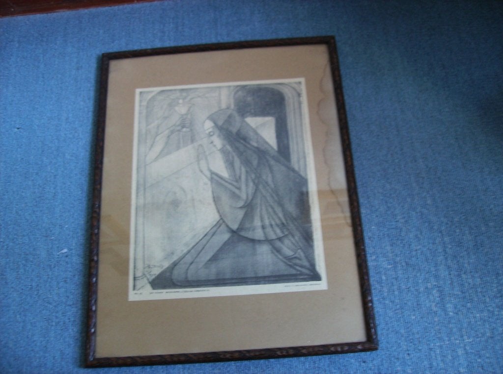 JAN TOOROP, LITHOGRAFIE, EUCHARISTIE (HEILIGE COMMUNIE 11, Ophalen of Verzenden, Lithografie