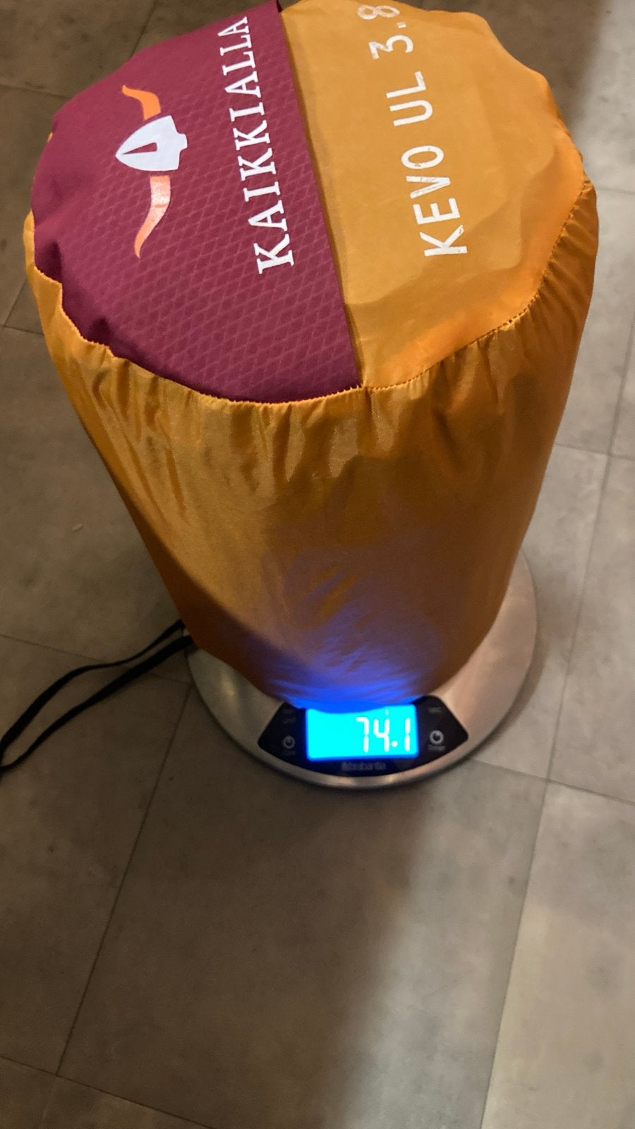 Kaikkialla Kevo UL 3.8 Slaapmat - Lichtgewicht & Comfortabel, Ophalen of Verzenden, Zo goed als nieuw, 1-persoons