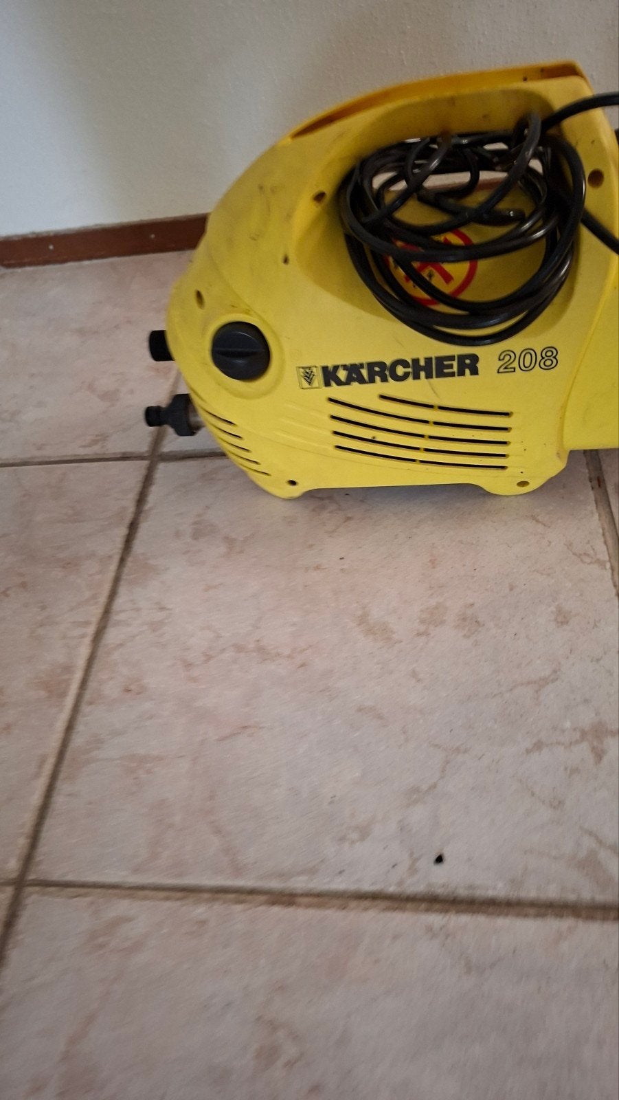 Karcher 208 met terrasreiniger, Ophalen, Elektrisch