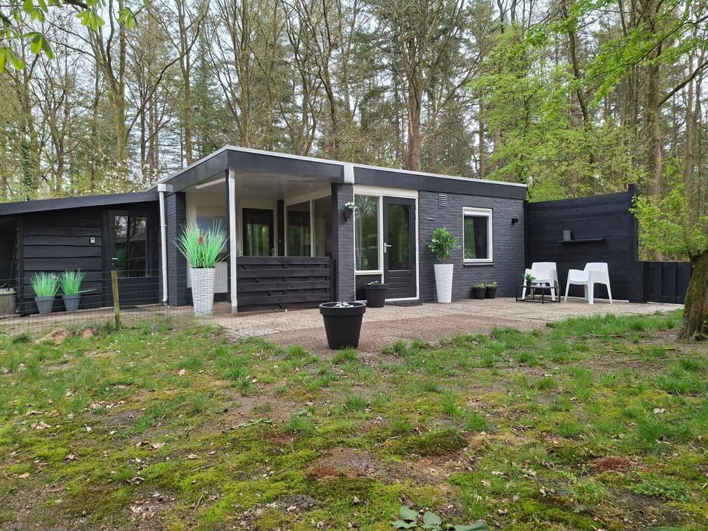 Nog plek in hoogseizoen.2p rustig boshuisje.Honden welkom., In bos, Internet, Landelijk, 1 slaapkamer