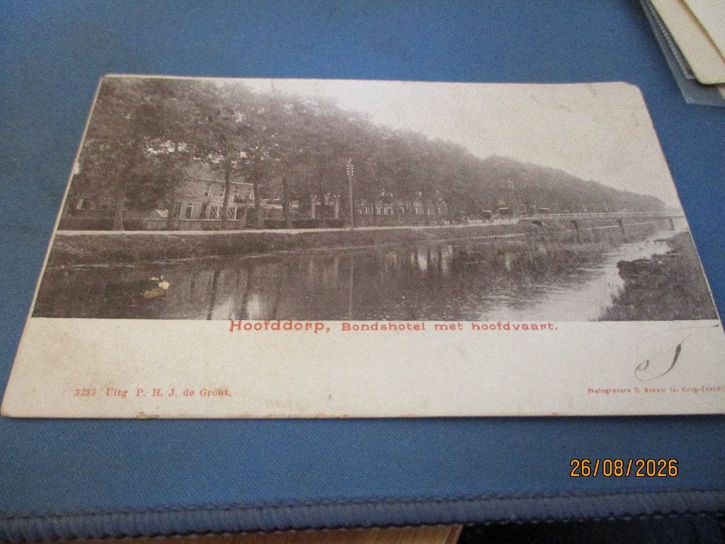 Hoofddorp, Ophalen of Verzenden, Voor 1920, Gelopen, Utrecht
