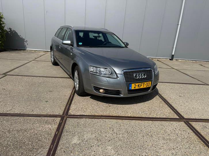 Audi A6 3.0 TDI 171KW Avant Quattro AUT 2007 Grijs, Auto's, Automaat, Stationwagon, Diesel, Particulier