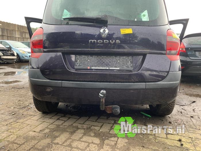 Achterbumper van een Renault Modus, Auto-onderdelen, Gebruikt, -, Renault, -