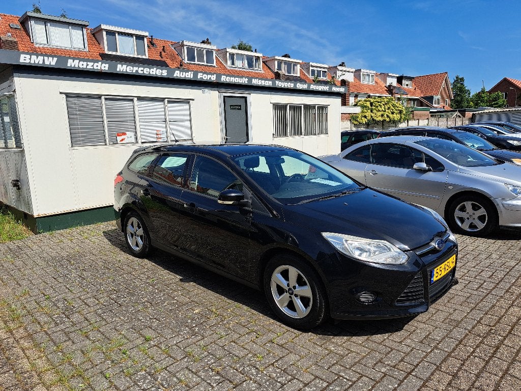 Ford Focus 1.6 Ti-vct 77KW Wagon 2011 Zwart, Stof, 4 cilinders, 1207 kg, Zwart