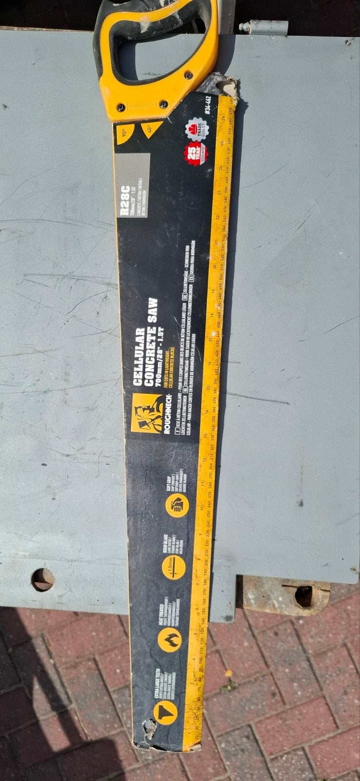 Roughneck Cellulaire Betonzaag 700mm/28" - Nieuw, Doe-het-zelf en Verbouw, Gereedschap | Handgereedschap, Ophalen of Verzenden