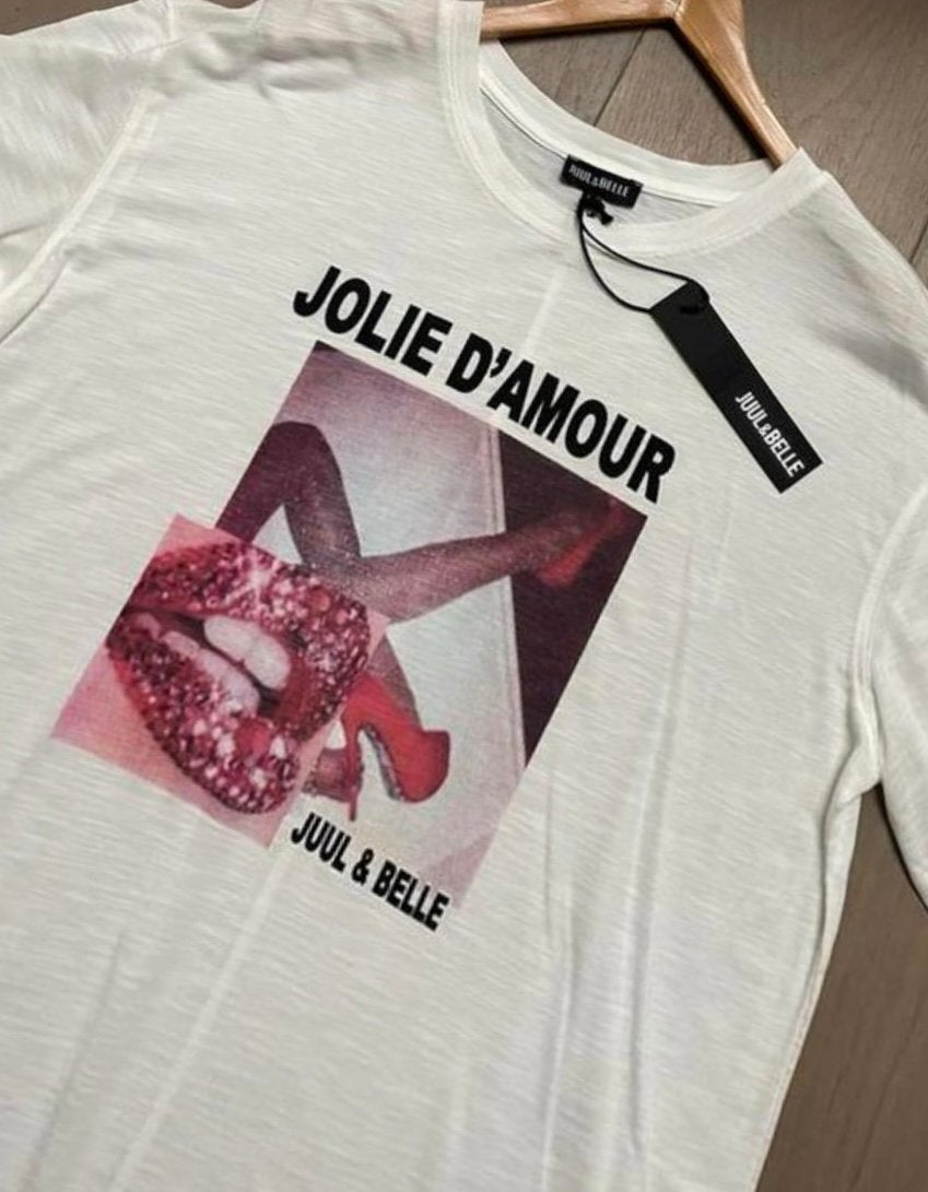 Juul & Belle Tee Celeste White shirt maat S - nieuw, Maat 38/40 (M), ., Wit, Nieuw