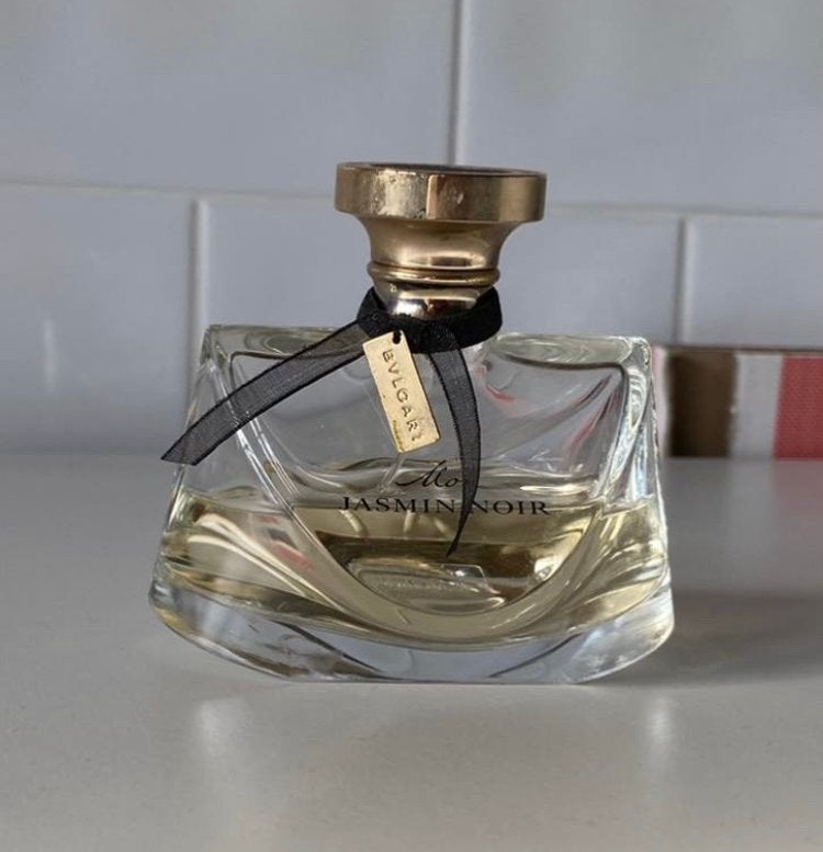 Halve fles Bvlgari Mon Jasmin Noir 37 ml nog, Ophalen, Zo goed als nieuw