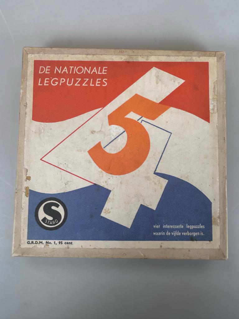 Nationale Legpuzzel 4-5 mei 1945 - Stabo G.R.D.M. No. 1, Ophalen of Verzenden