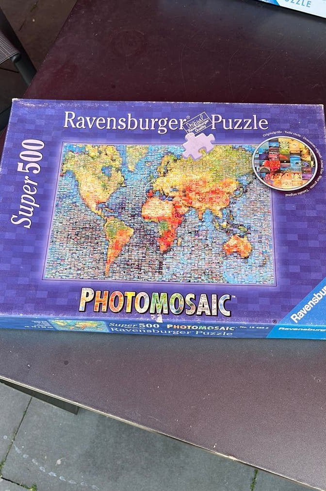 Puzzel 500 stukjes, Ophalen of Verzenden, 500 t/m 1500 stukjes, Zo goed als nieuw