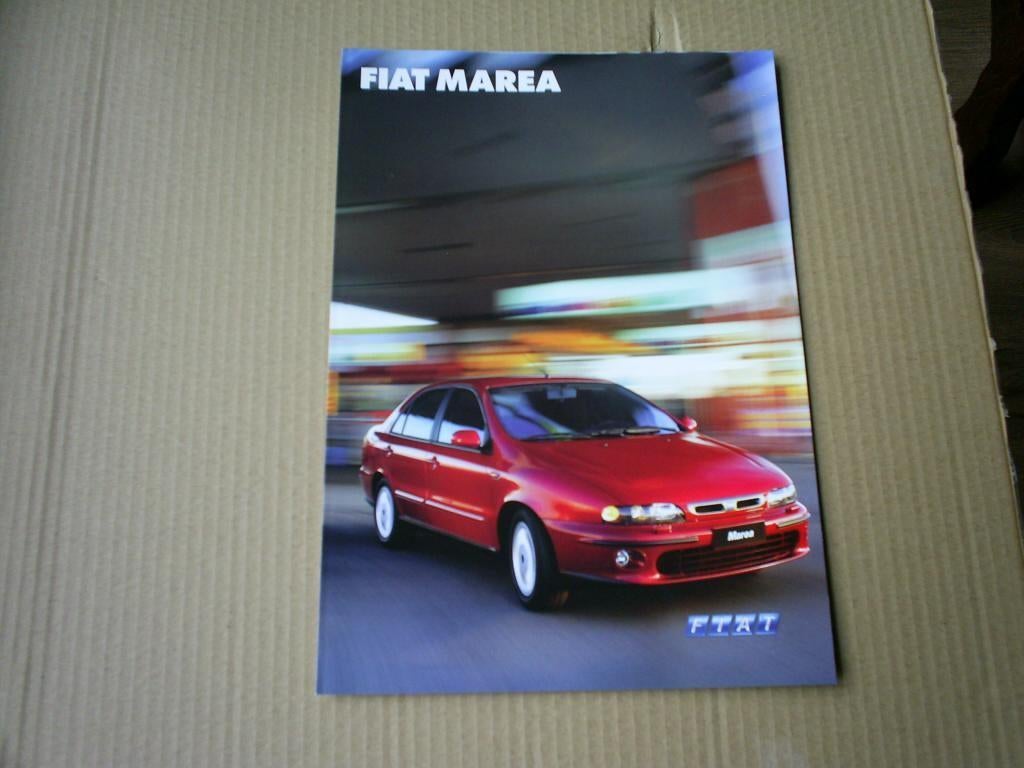 Fiat Marea [ 1 / 2001 6 pag. ], Verzenden, Zo goed als nieuw, Overige merken