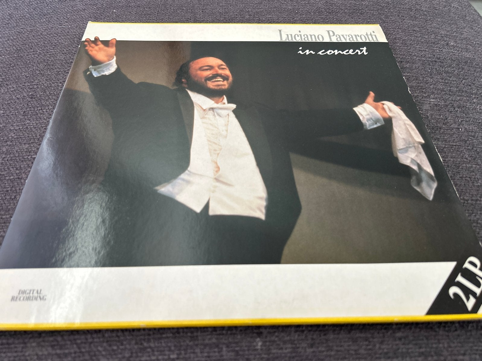 Lp / dubbelalbum Luciano Pavarotti - In Concert, LP, Gebruikt, Overige componisten, Modernisme tot heden