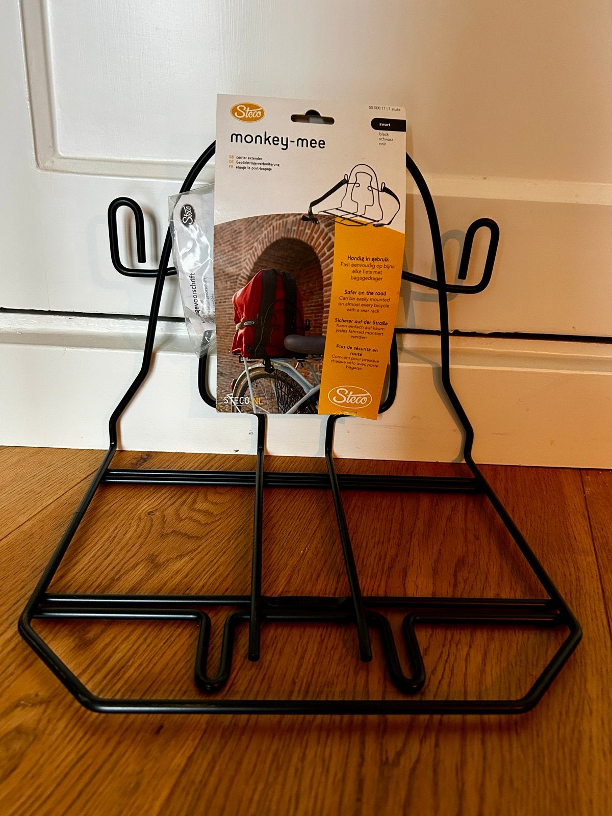 Nieuwe Steco Monkey-Mee Fietsdrager - Zwart, Fietsen en Brommers, Fietsaccessoires | Aanhangers en Karren, Ophalen of Verzenden