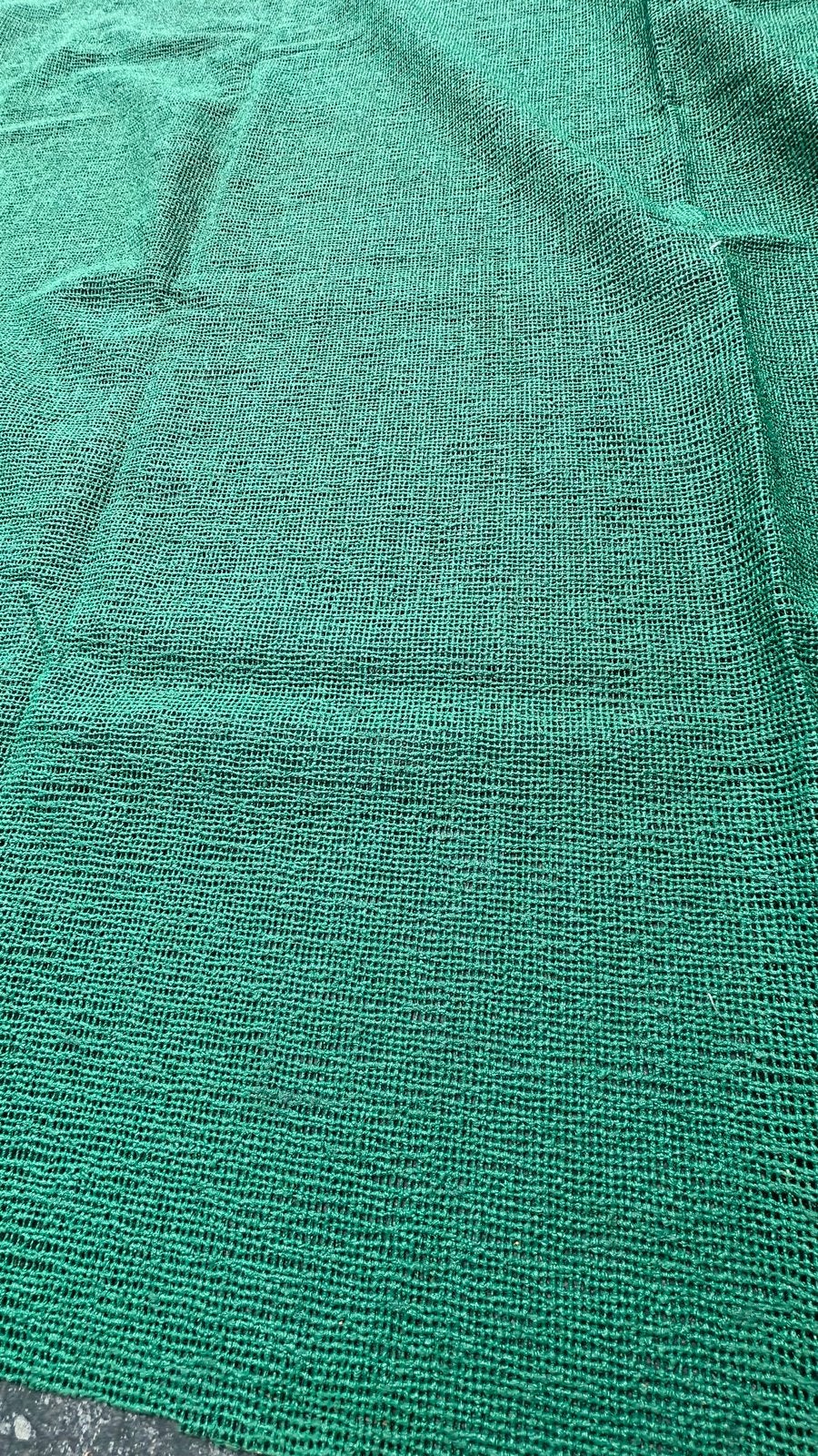 Tent vloerkleed 4 x 2,5 meter groen, Ophalen, Gebruikt