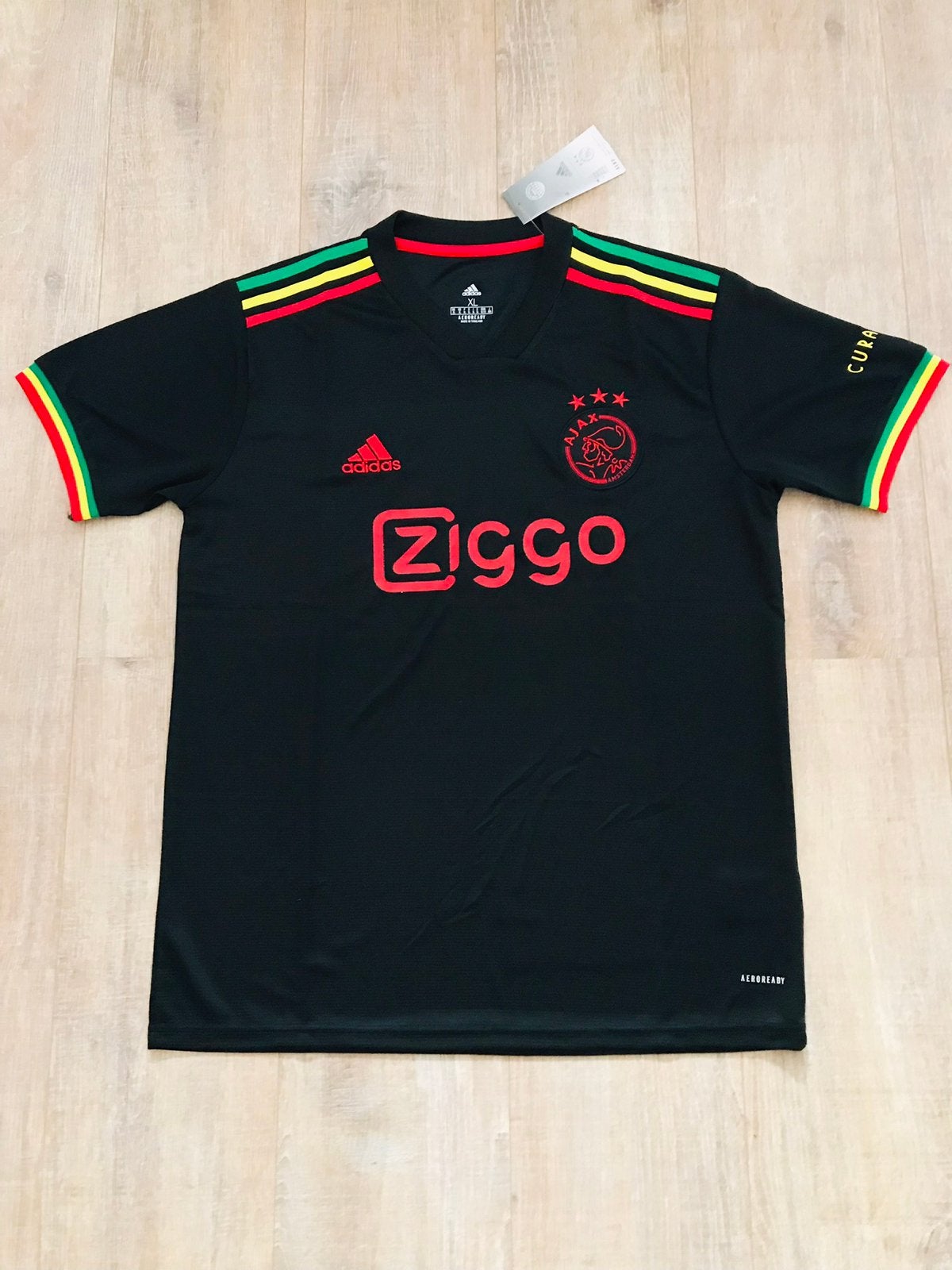 Ajax bob marley retro maat XL, Sport en Fitness, Maat XL, Ophalen of Verzenden, Nieuw, Shirt