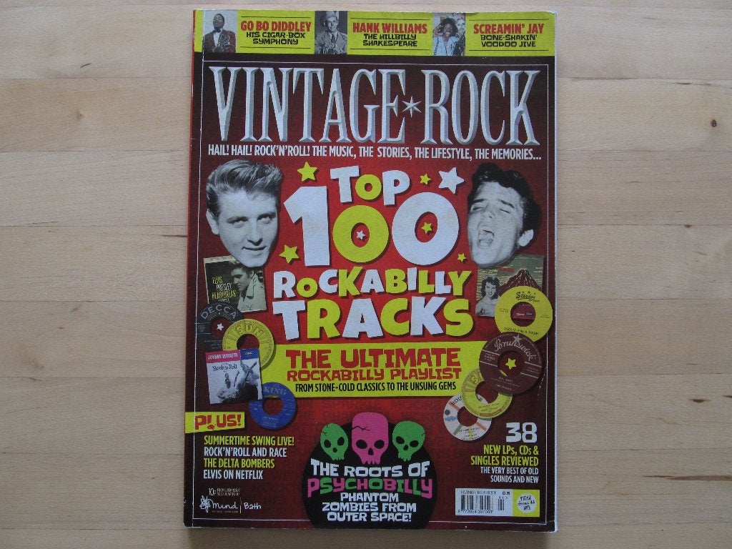Vintage Rock #44 Rockabilly Psychobilly Screamin Jay Hawkins, Ophalen of Verzenden, 1980 tot heden, Buitenland, Tijdschrift