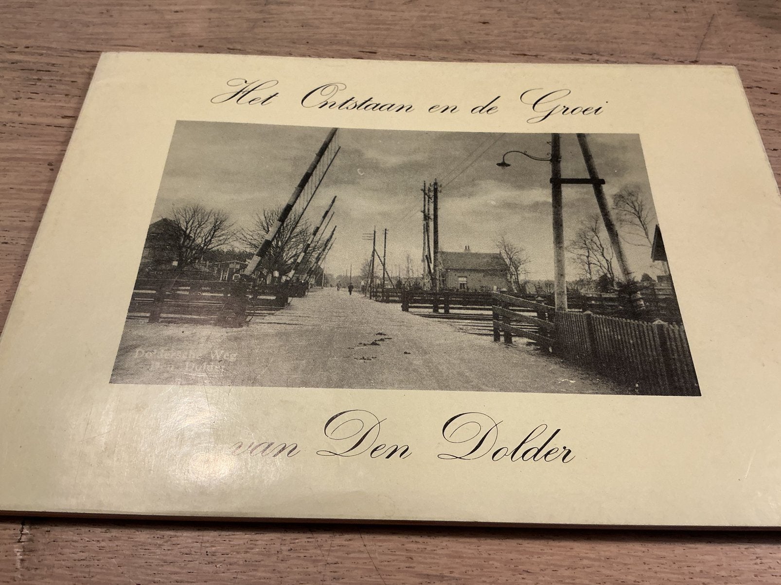 Het Ontstaan  en de Groei van Den Dolder.Utrecht.1976., Ophalen of Verzenden, Gelezen