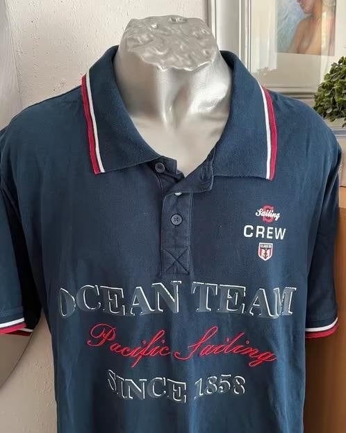 Livergy polo blauw maat 4XL[68/70], Kleding | Heren, Ophalen of Verzenden, Nieuw, Overige maten, Blauw