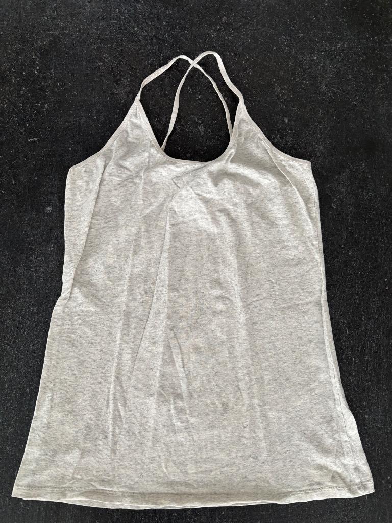 10days kruisband top / wrapper petit offwhite melee maat 2, Maat 38/40 (M), Verzenden, Wit, 10days