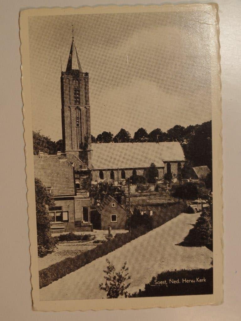 Soest kerk, Ophalen of Verzenden, 1940 tot 1960, Gelopen, Utrecht