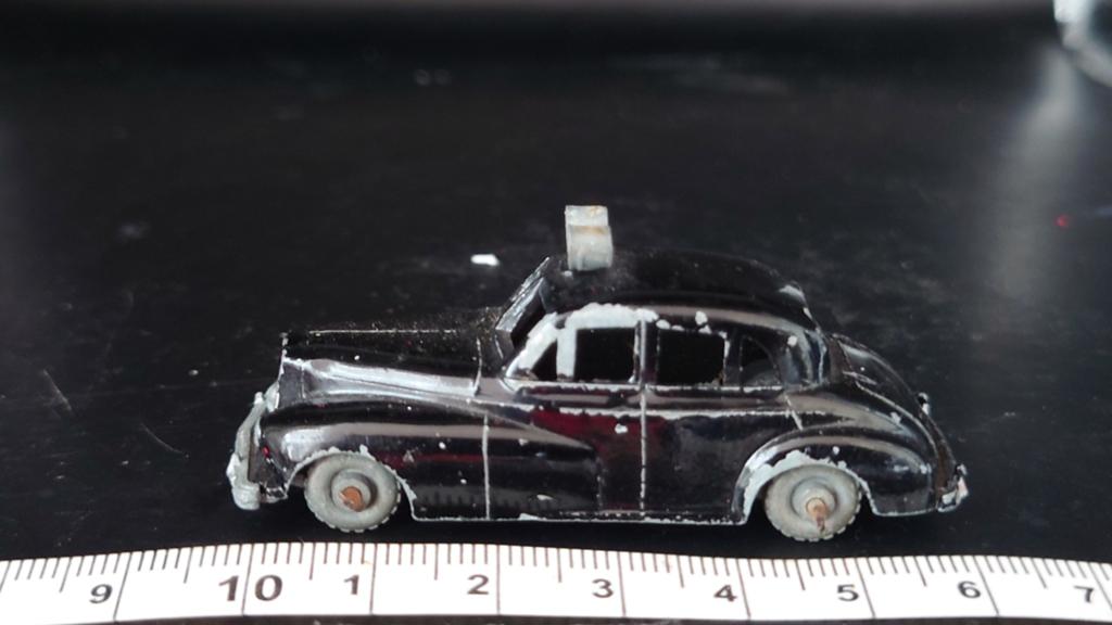 Budgie Toys no.5 Wolsley Six-Eighty Politieauto, Ophalen of Verzenden, Gebruikt, Auto, Overige merken