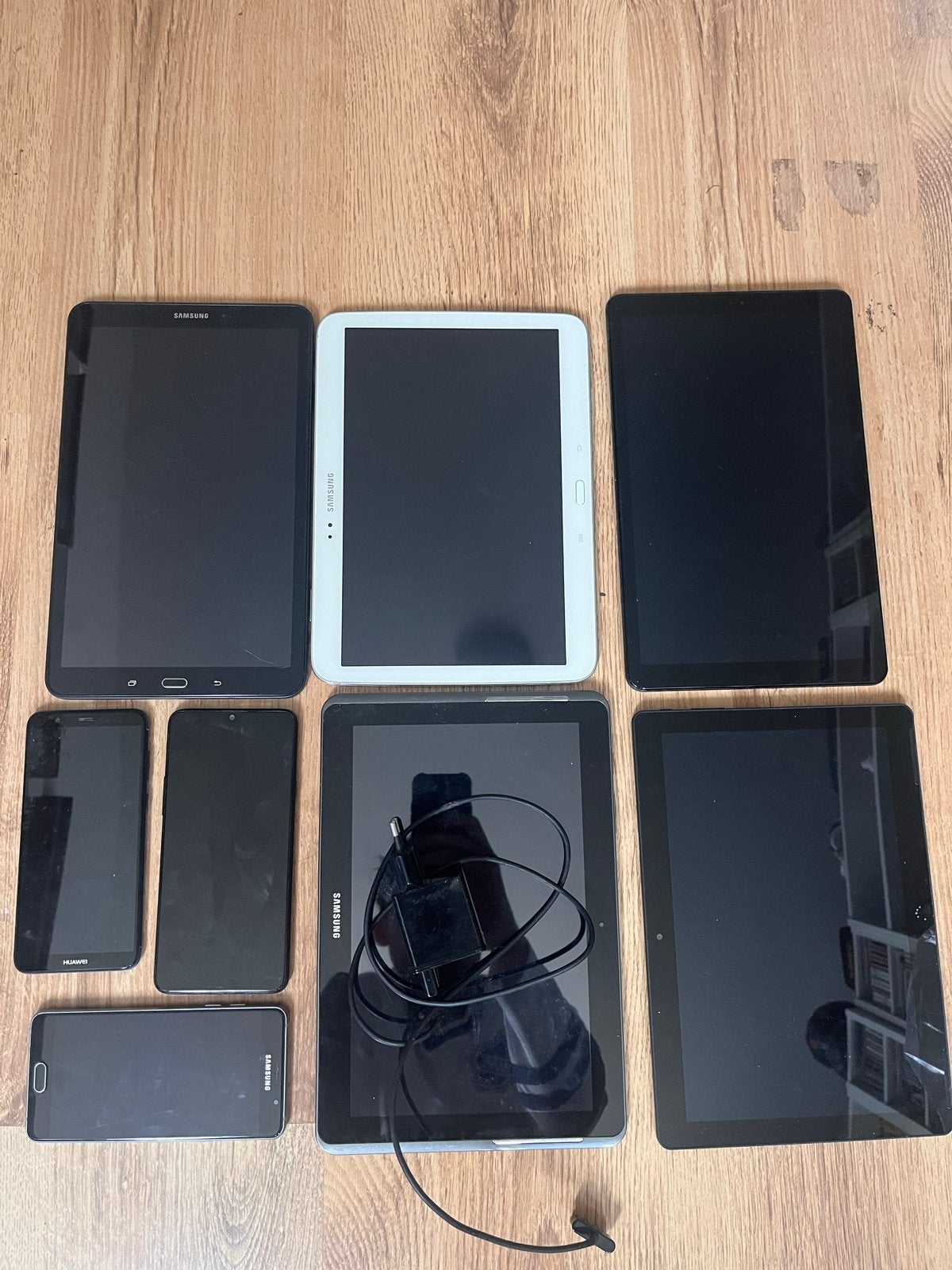 Partij van 5 tablets en 3 smartphones, Ophalen of Verzenden, Gebruikt
