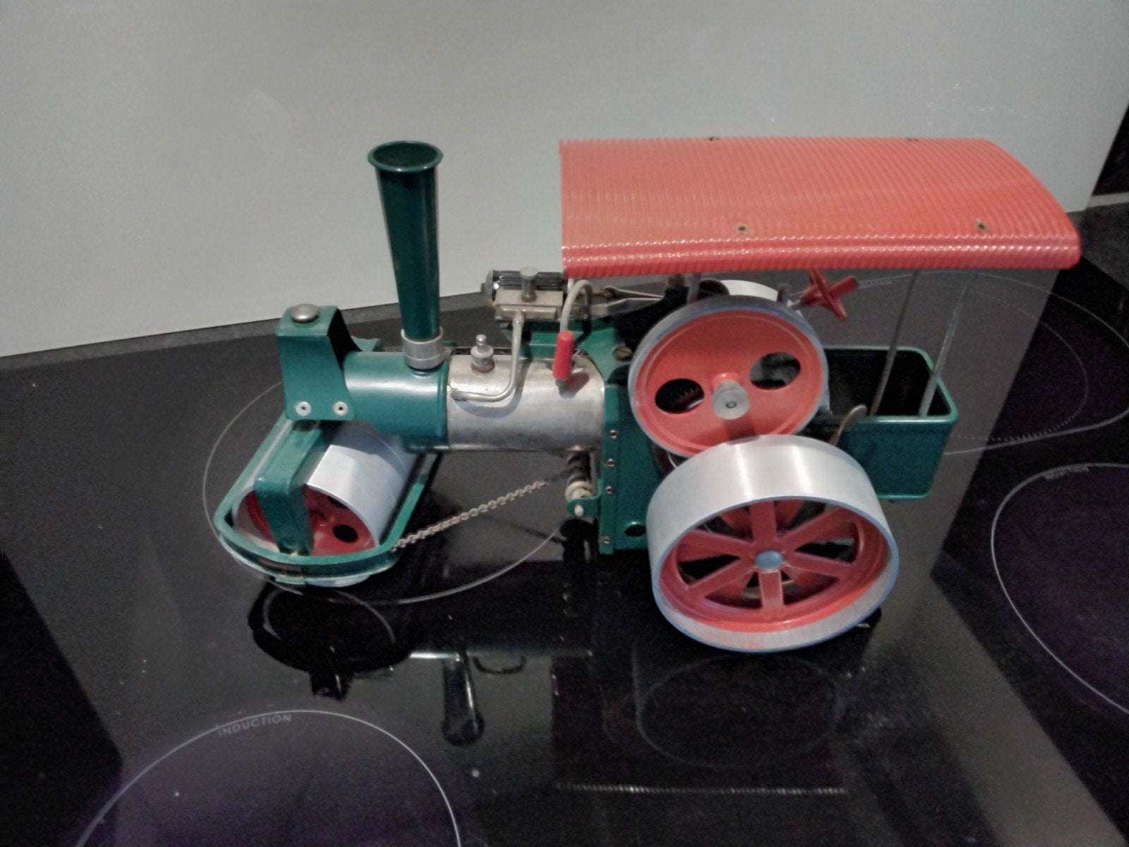 stoommachine Wilesco  stoomwals old smoky, Hobby en Vrije tijd, Ophalen of Verzenden, Zo goed als nieuw, Groter dan 1:32
