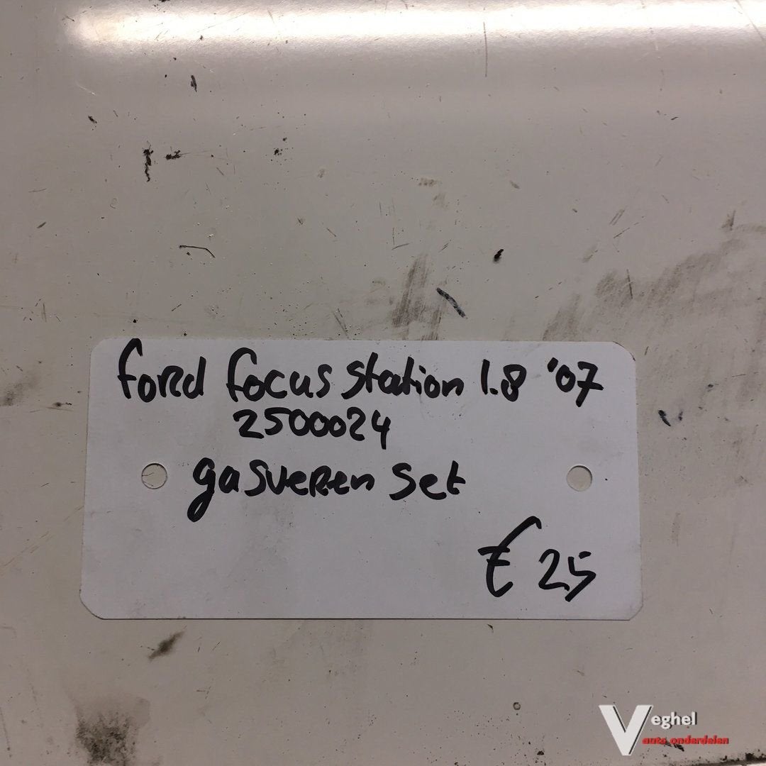 Ford Focus Station 1.8 2007 Wagennr 2500024  Gasveren set ac