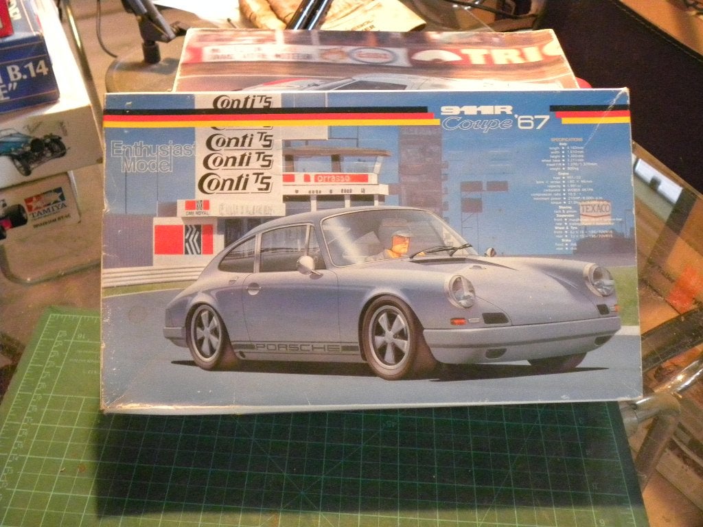 Porsche 911R coupé '67, Fujimi, Auto, Groter dan 1:32, Ophalen of Verzenden
