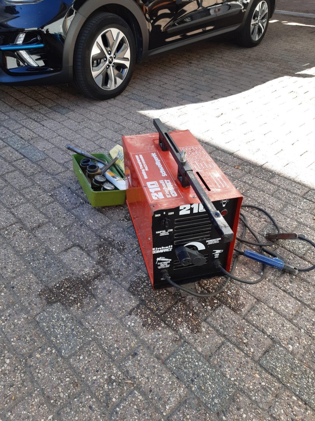 Einhell Compact 210 Ampère Lasapparaat - Prima Staat, Doe-het-zelf en Verbouw, Gereedschap | Lasapparaten, Ophalen