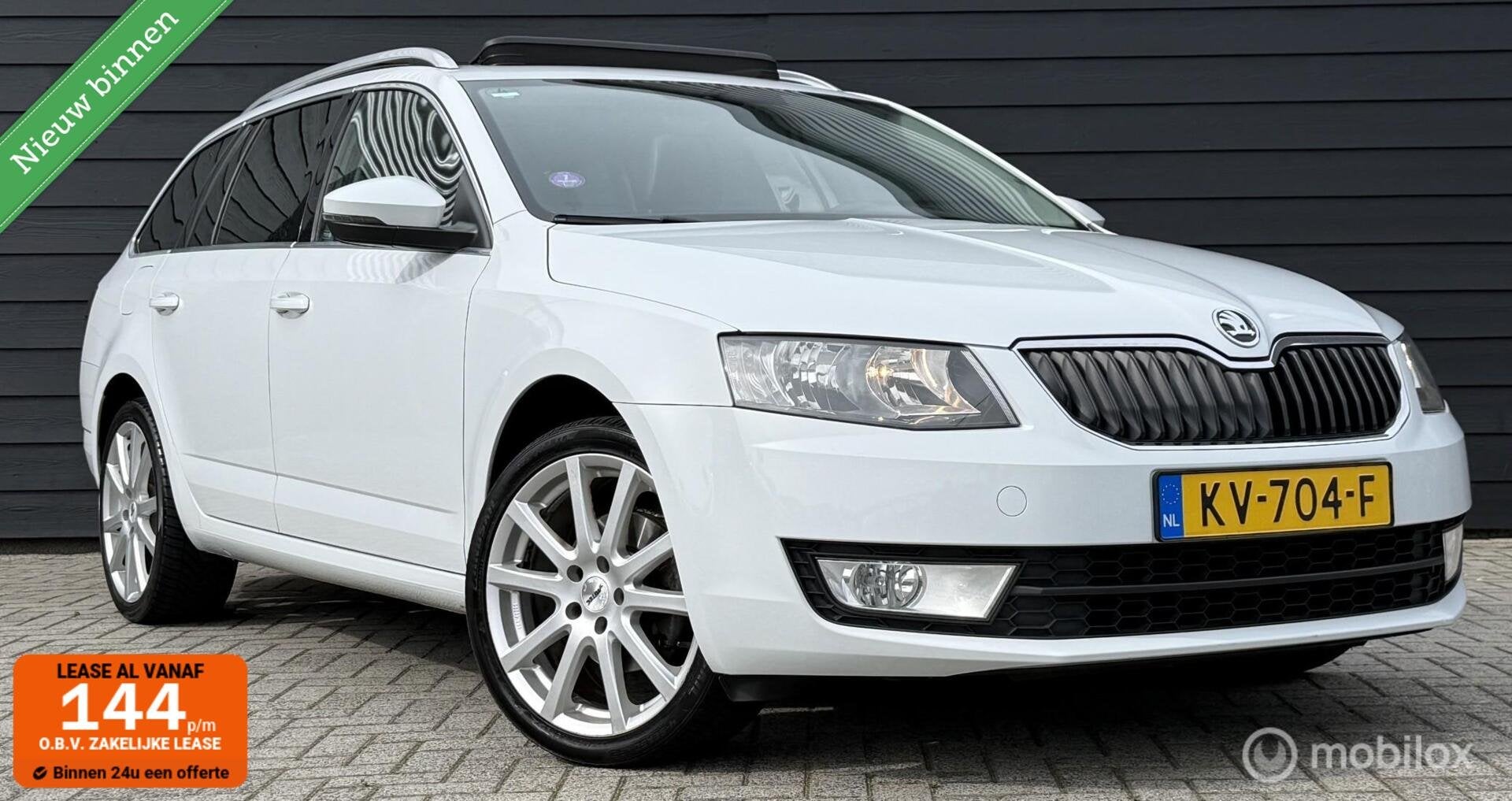Skoda Octavia Combi 1.0 TSI Style DSG/Pano.dak/Trekhaak/Clim, Auto's, Gebruikt, Euro 6, Met garantie (alle), 116 pk