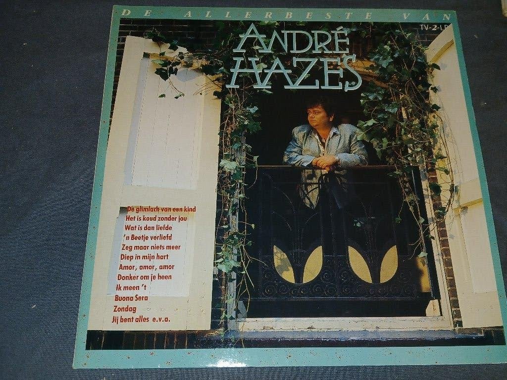 2lp set ANDRE HAZES - De Allerbeste van Andre Hazes 1987, Gebruikt, Ophalen of Verzenden, Dubbel-LP, Pop