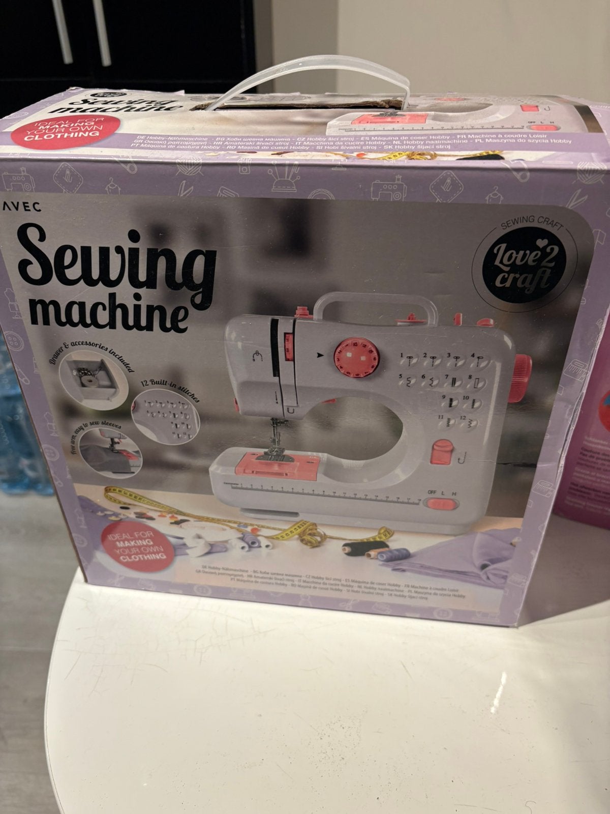 Naaimachine voor beginners Merk Avec., Ophalen, Naaimachine, Overige merken