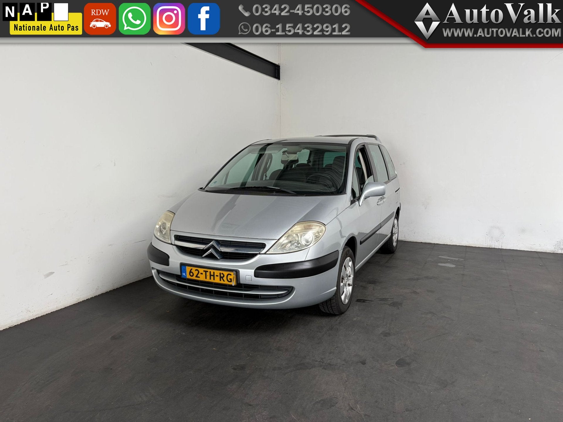 Citroën C8 2.0-16V Ligne Prestige. Trekhaak! (bj 2006), Auto's, Citroën, Voorwielaandrijving, Gebruikt, 4 cilinders, Startonderbreker