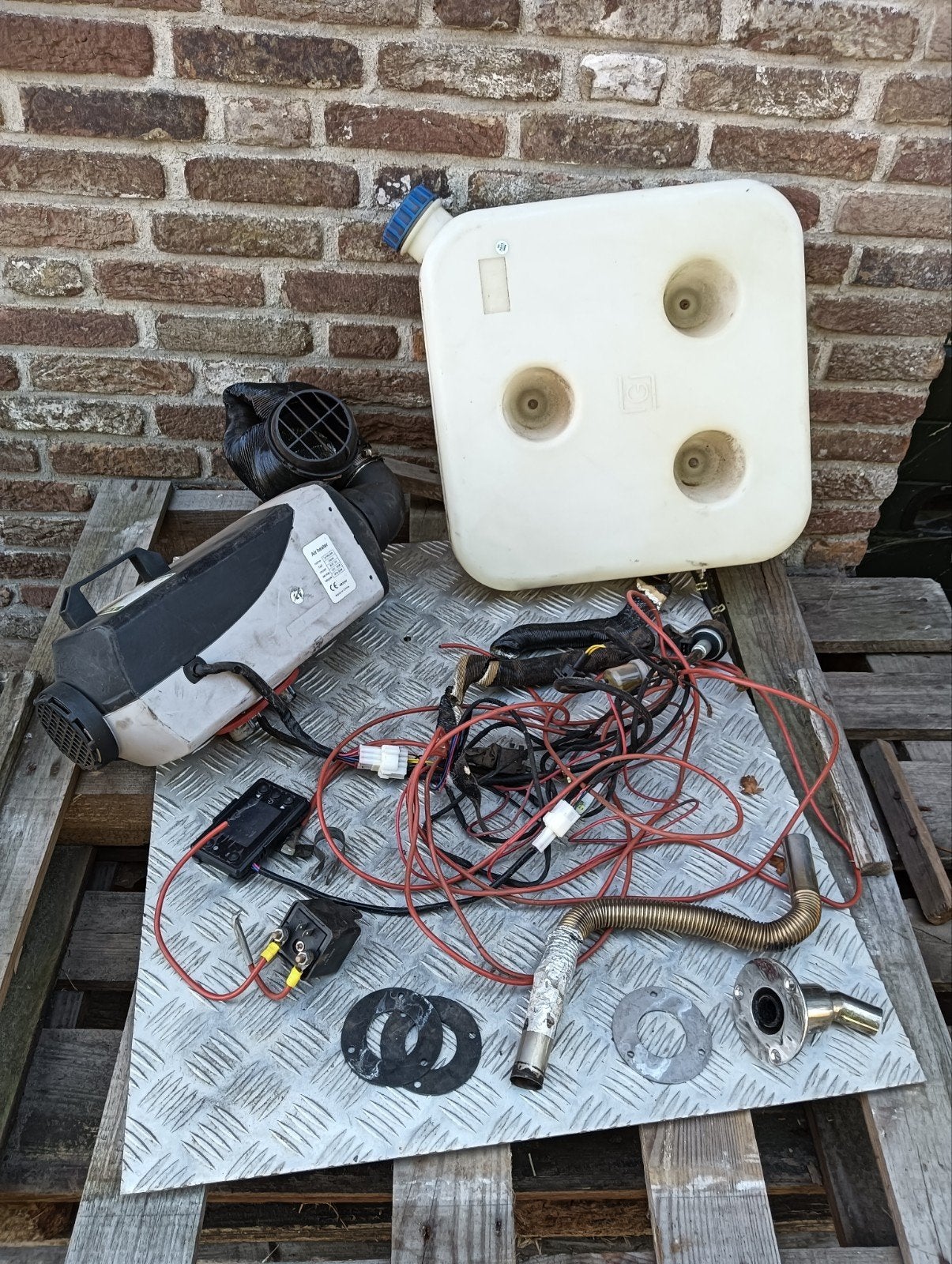 standkachel, Ophalen, Gebruikt