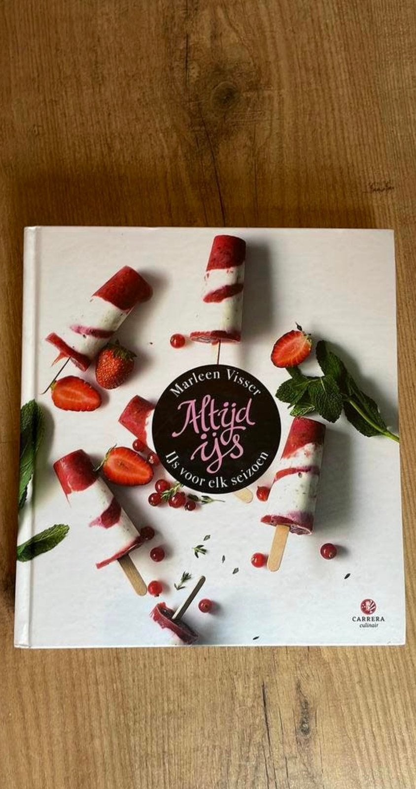 Altijd IJs - Marleen Visser ( ijs receptenboek ), Boeken, Verzenden, Zo goed als nieuw